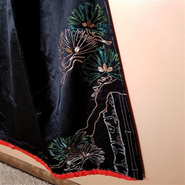 "Old Friends" Meiji Antique Wedding Kimono (Uchikake) - Kyoto Kimono