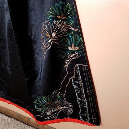 "Old Friends" Meiji Antique Wedding Kimono (Uchikake) - Kyoto Kimono