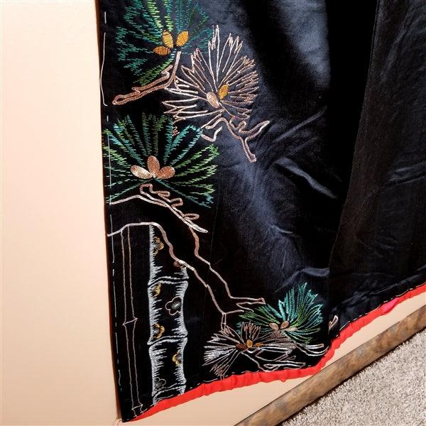 "Old Friends" Meiji Antique Wedding Kimono (Uchikake) - Kyoto Kimono