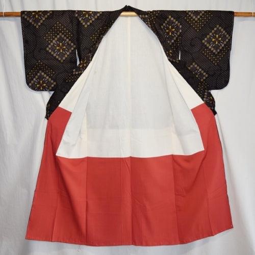 "Oshima Diamonds" Woman's Kimono - Kyoto Kimono