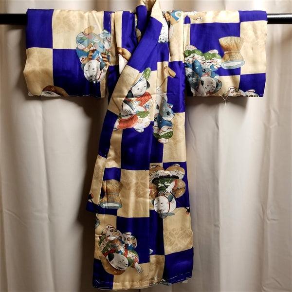 "Padded Robe" Vintage Boy's Kimono - Kyoto Kimono