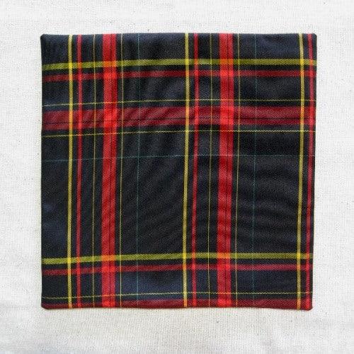 "Plaid Man" - Pocket Square - Kyoto Kimono