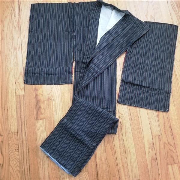 "Rainbow Threads" Kimono Obi Set - Kyoto Kimono