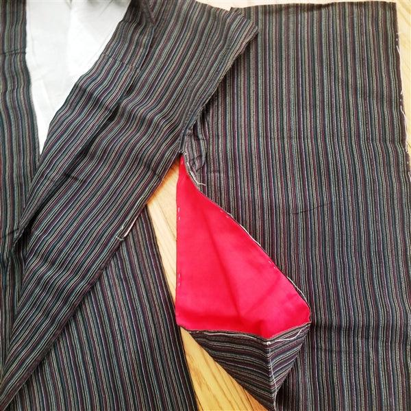 "Rainbow Threads" Kimono Obi Set - Kyoto Kimono