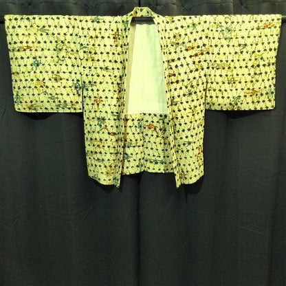 "Shibori Boho" Vintage Haori - Kyoto Kimono