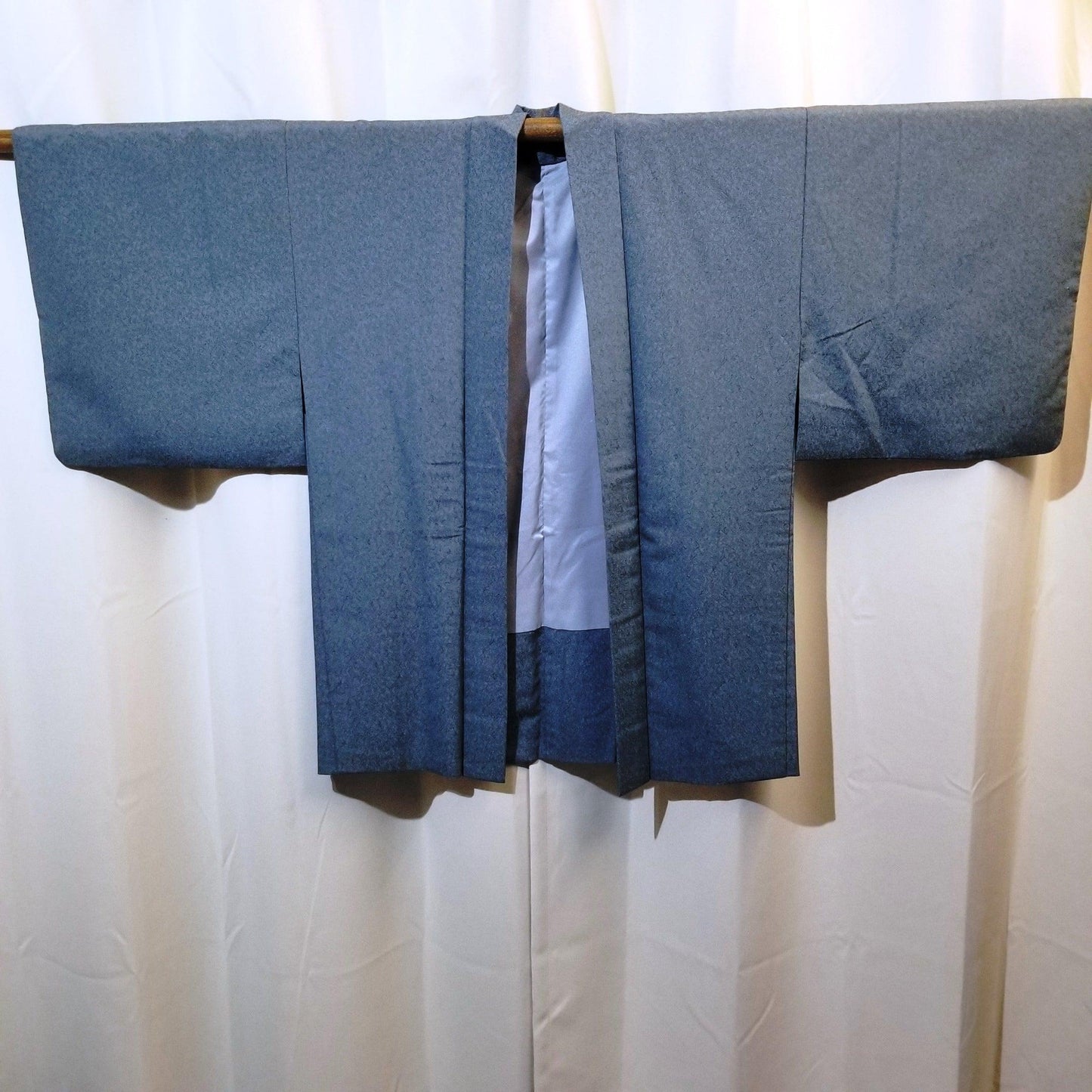 "Snowman" Vintage Painted Haori - Kyoto Kimono