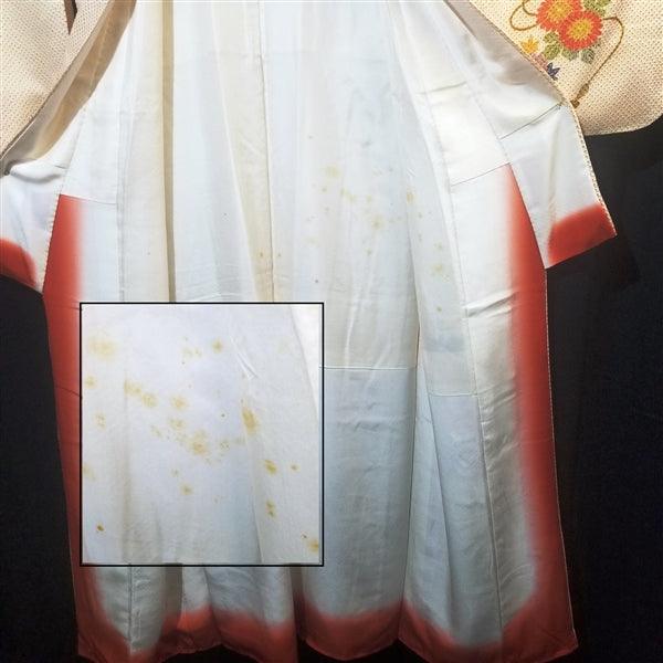 "Summer Fans" Vintage Kimono - Kyoto Kimono