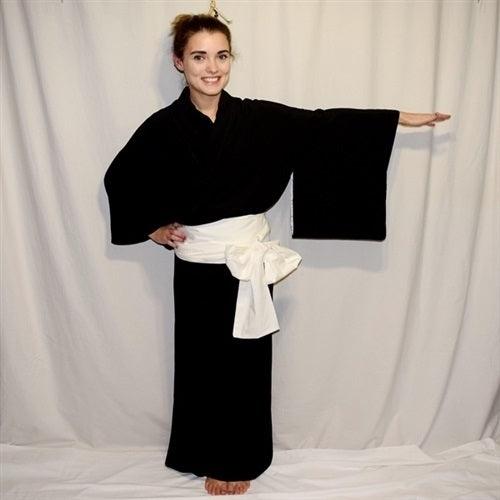 "SUMMER Mofuku" Woman's Kimono - Kyoto Kimono