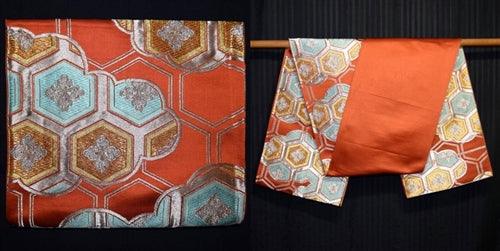 "Surprise Me" Fukuro Obi - Kyoto Kimono