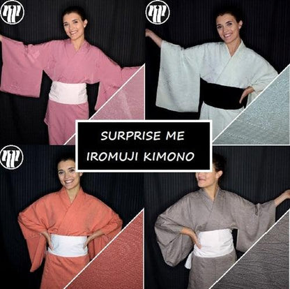 "Surprise Me" Iromuji Kimono - Kyoto Kimono