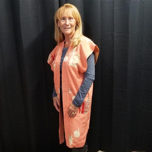 "Taisho Tunic" Japanique Tunic Vest - Kyoto Kimono