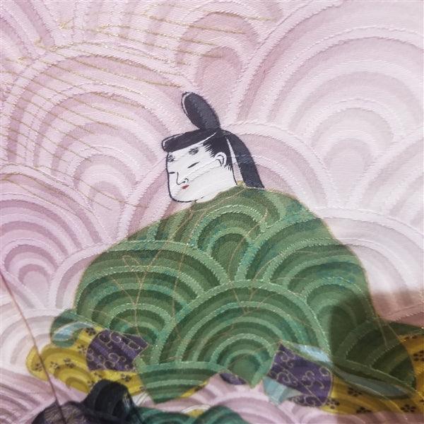 "Tale of Genji" Vintage Kimono - Kyoto Kimono