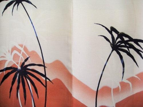 "Three Palms" Haori Tapestry - Kyoto Kimono