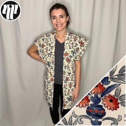 "Throwback Thursday" Japanique Tunic Vest - Kyoto Kimono