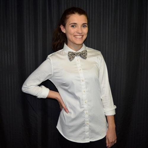 "Vintage Vibe" - Bow Tie - Kyoto Kimono