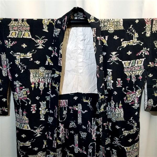 "Wild West" Vintage Haori - Kyoto Kimono