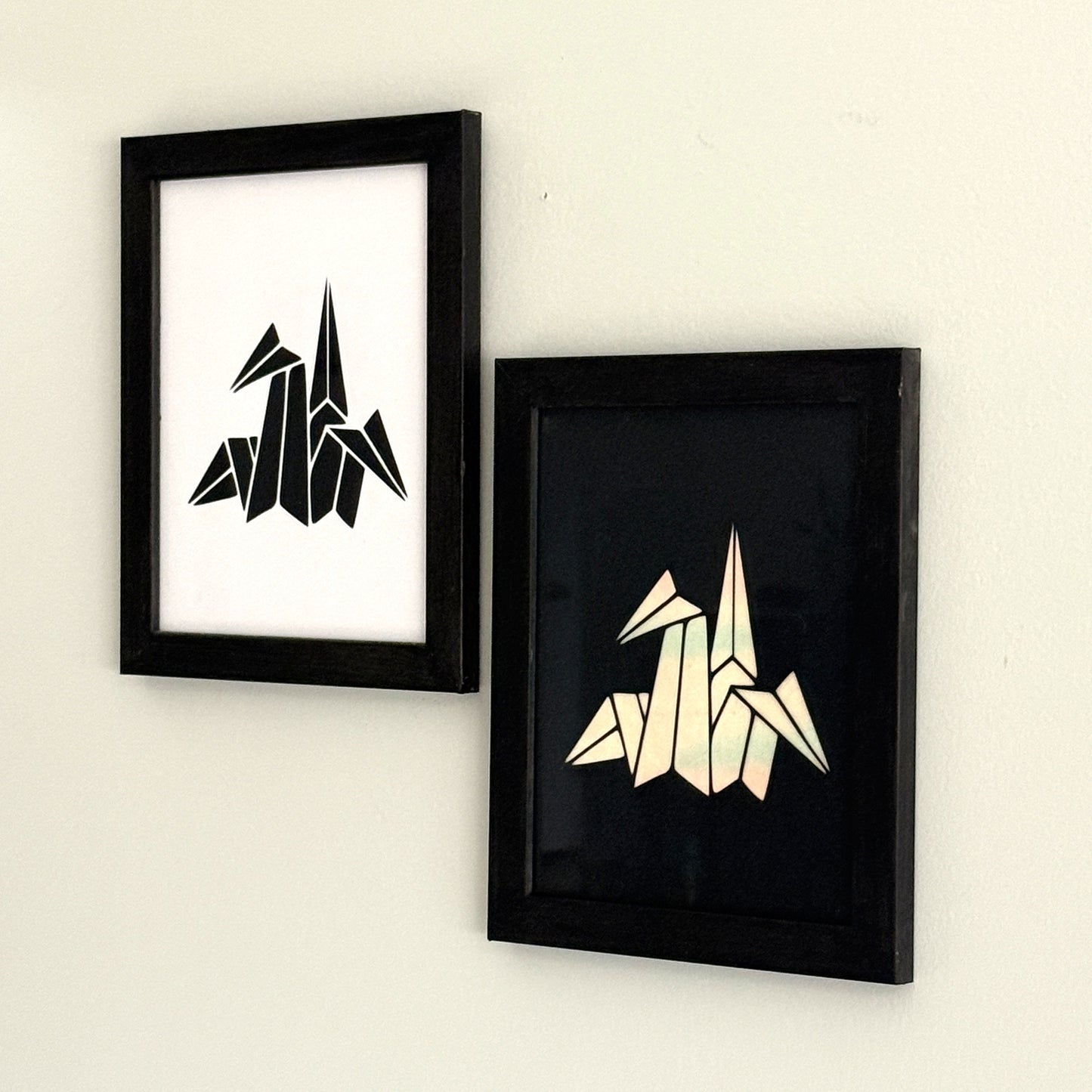 "Butterfly Crest" Katagami Art