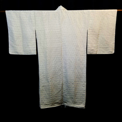 "Silver Mums" Shortened Kimono