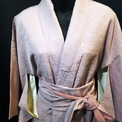 "Powder Pink" Shortened Kimono