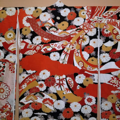 "Noshi Ribbons" Vintage Wedding Kimono Kakeshita