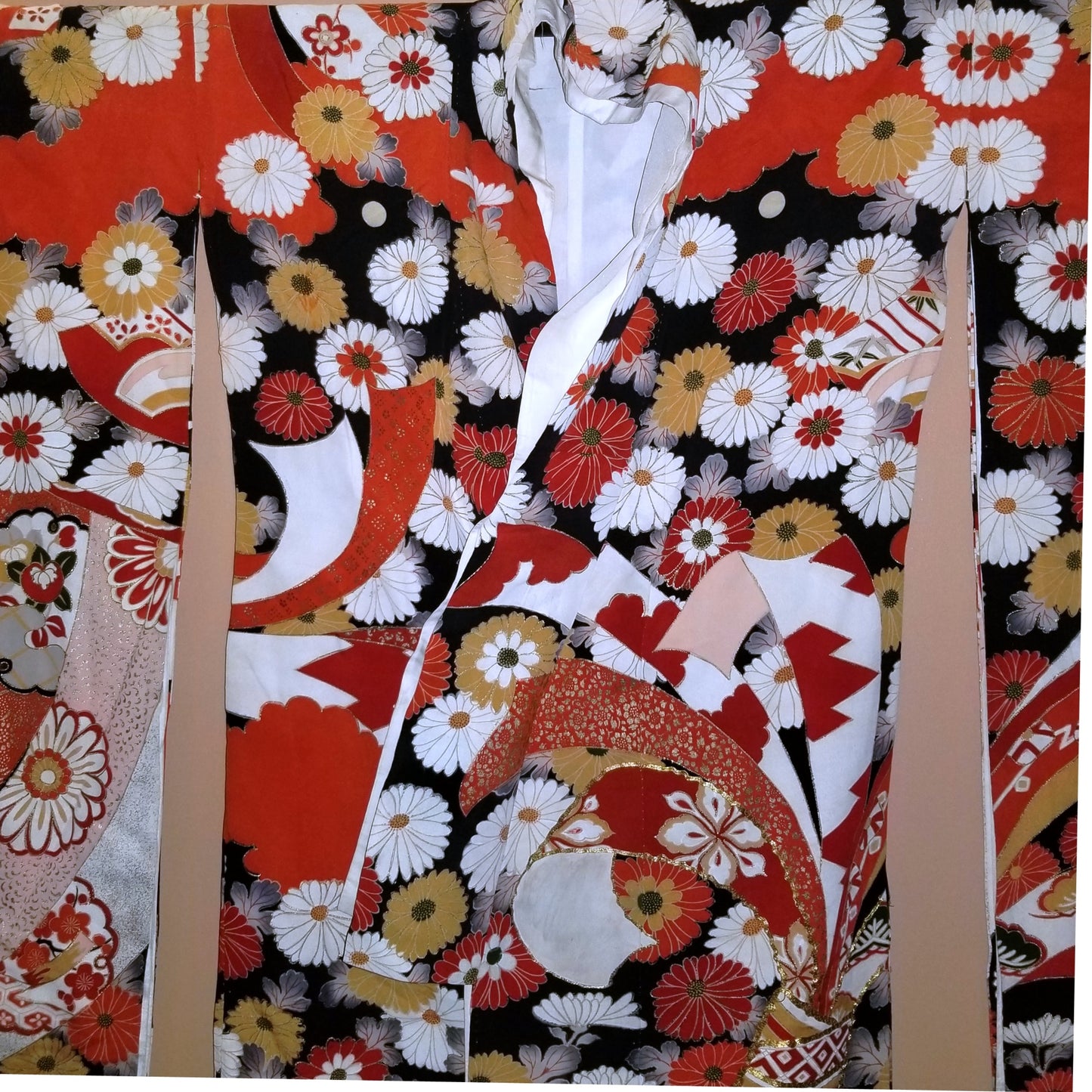 "Noshi Ribbons" Vintage Wedding Kimono Kakeshita