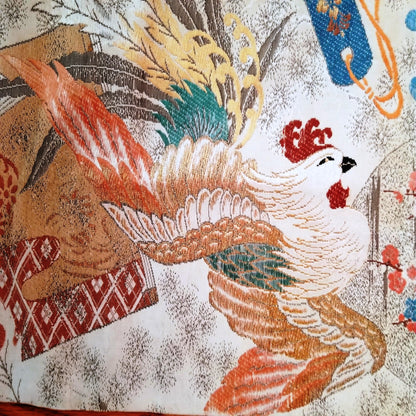 "Beautiful Bird" Vintage Nagoya Obi