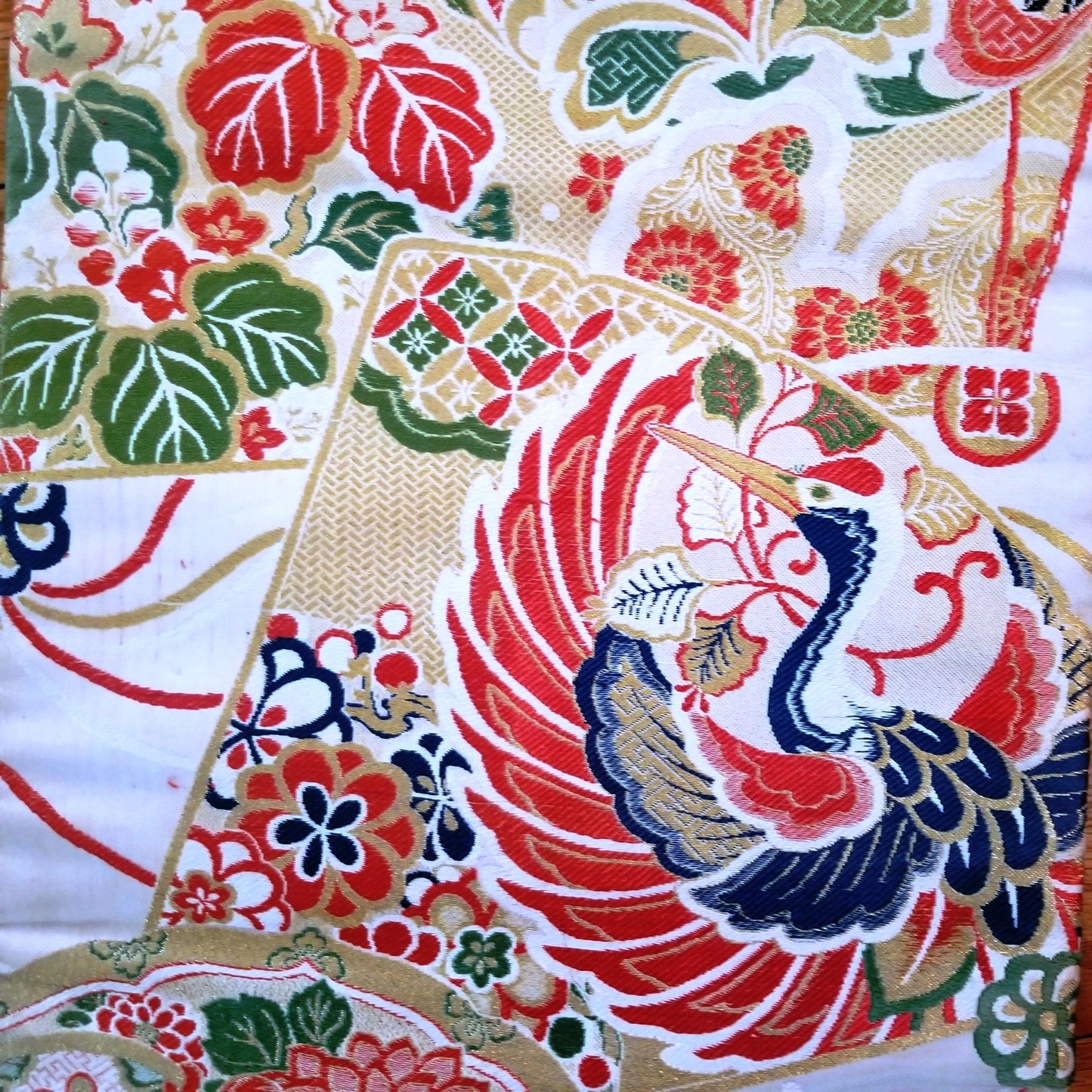 "Festive Tradition" Vintage Nagoya Obi