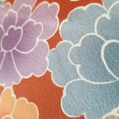 "Yuzen Peonies" Kimono Yardage