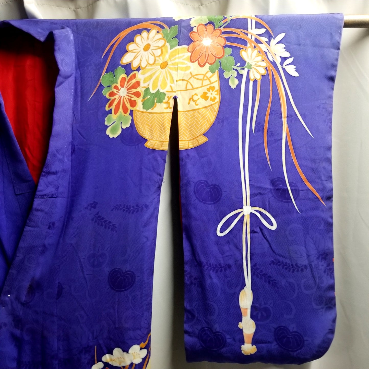 "Taisho Ikebana" Vintage Kimono
