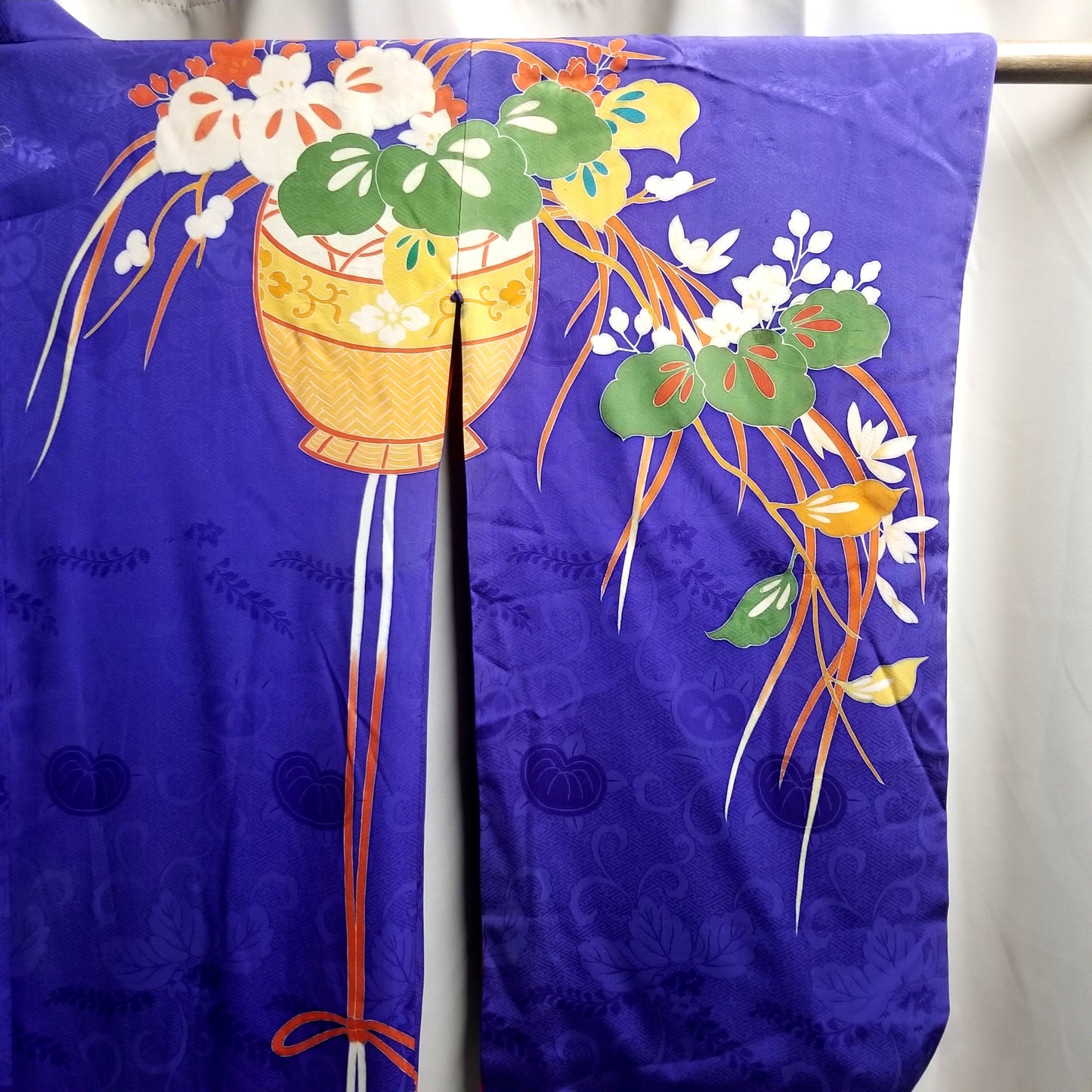 "Taisho Ikebana" Furisode Kimono