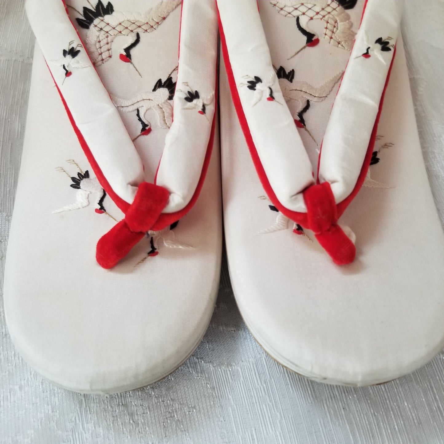 "Wedding Cranes" Womans Zori