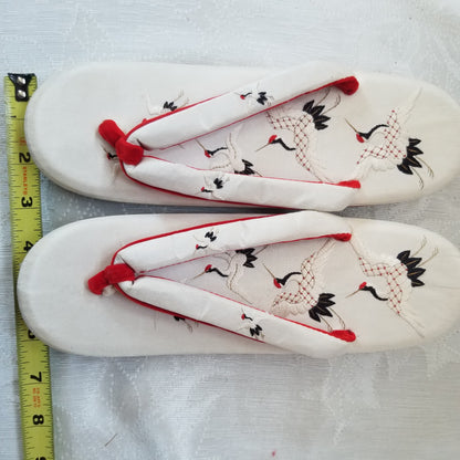 "Wedding Cranes" Womans Zori