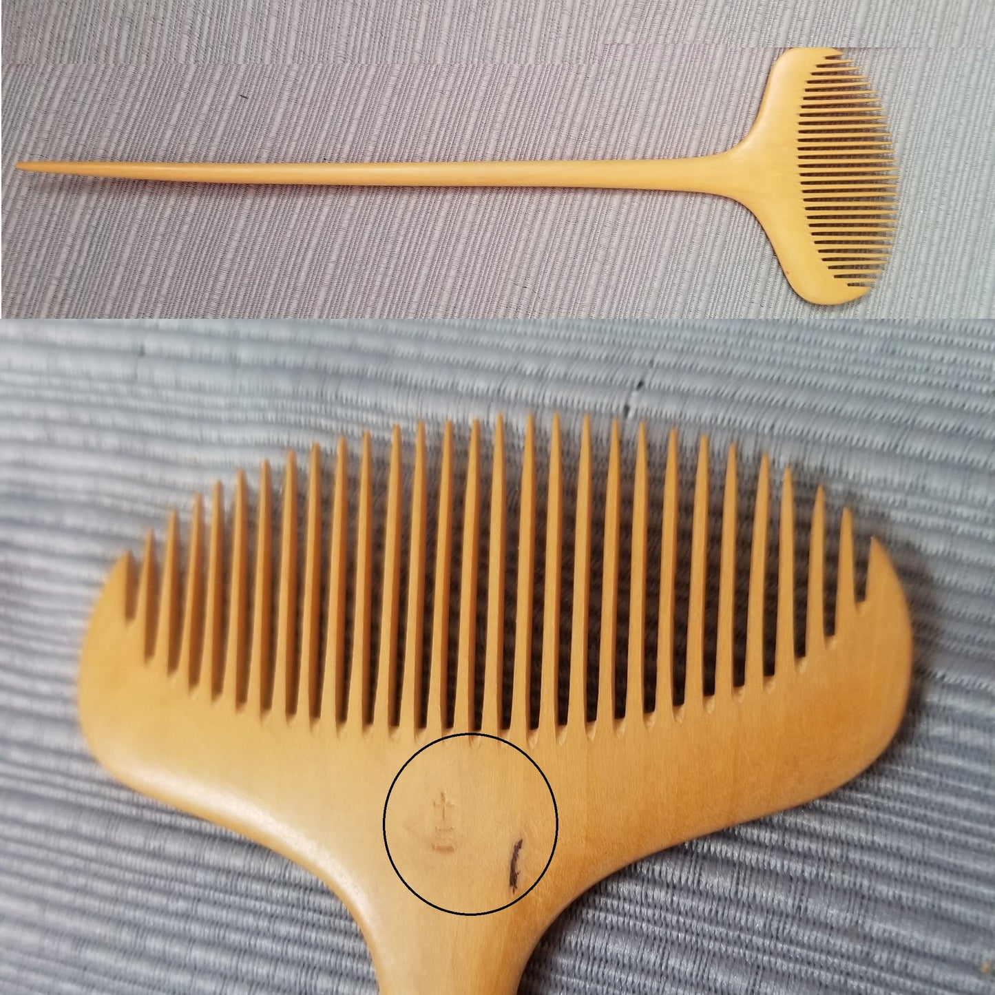 Vintage Japanese Three-Comb Set