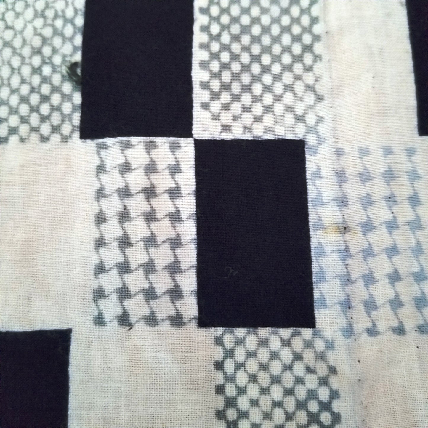 "Building Blocs" Vintage Yukata Yardage