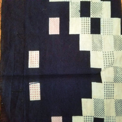 "Building Blocs" Vintage Yukata Yardage