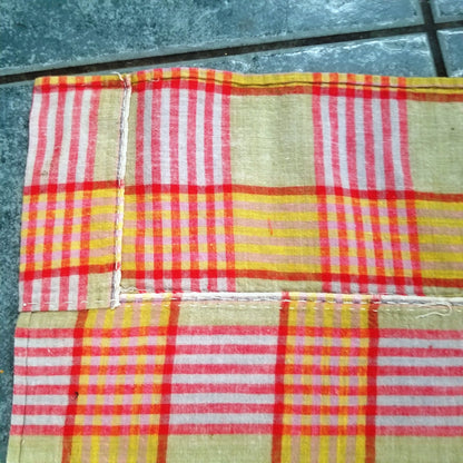 "Homespun Plaid" Vintage Cotton