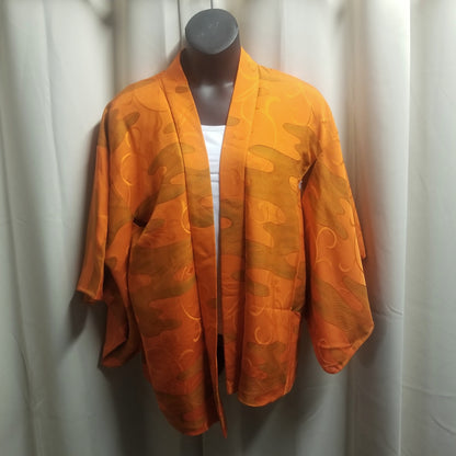 "Orange Fog" XL Oki Haori