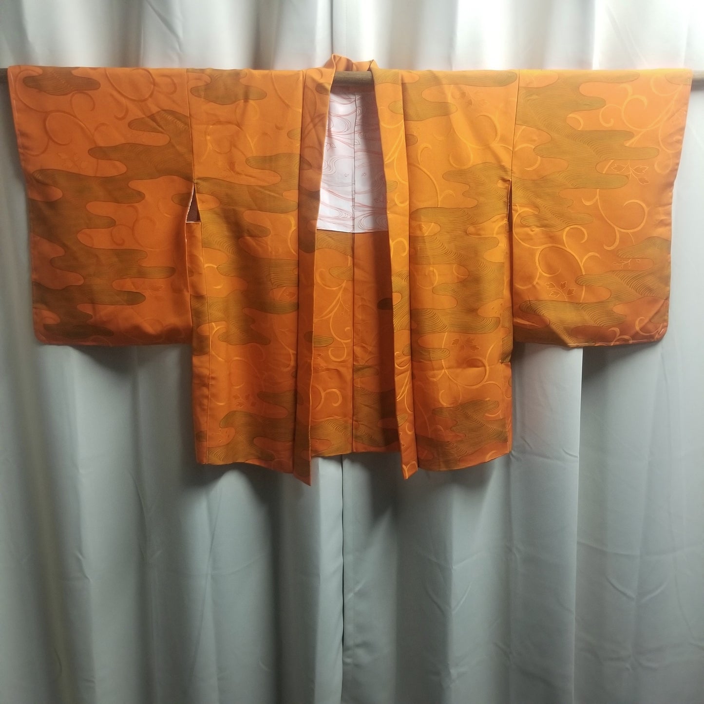 "Orange Fog" XL Oki Haori