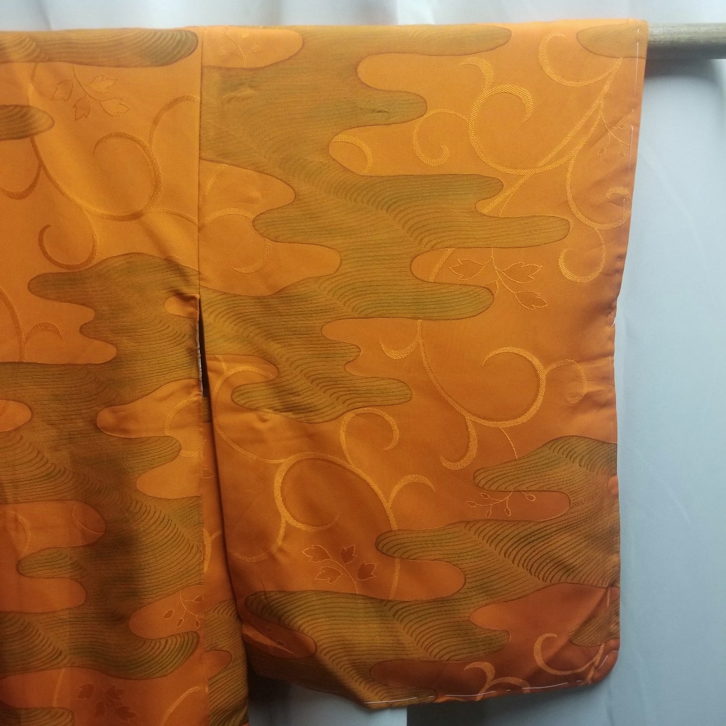 "Orange Fog" XL Oki Haori