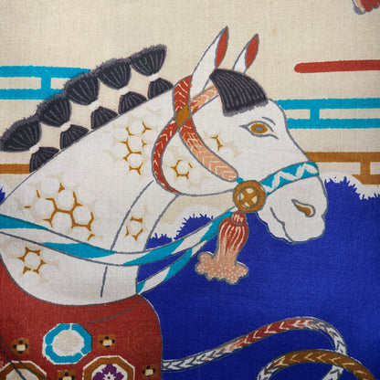 "Hobby Horse" Vintage Boy's Kimono