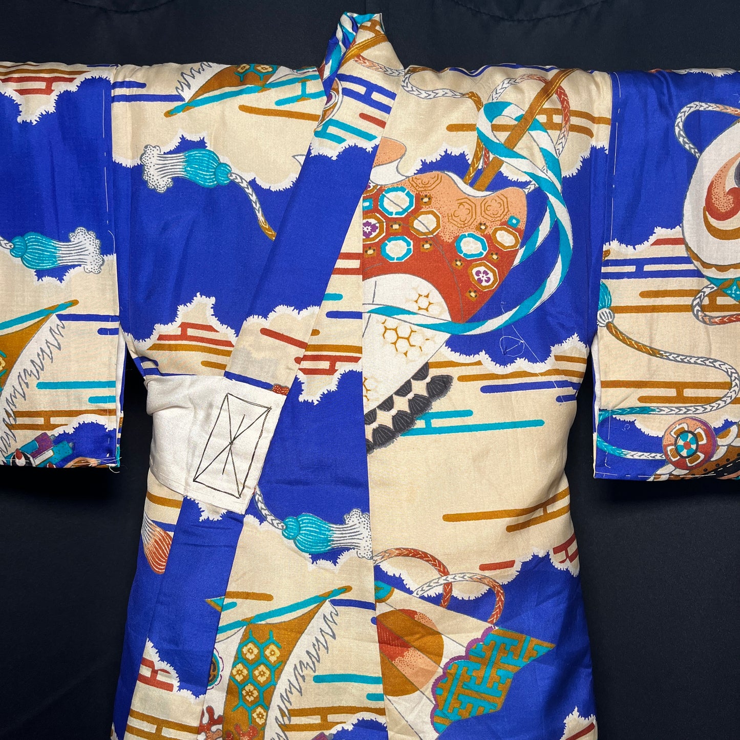 "Hobby Horse" Vintage Boy's Kimono