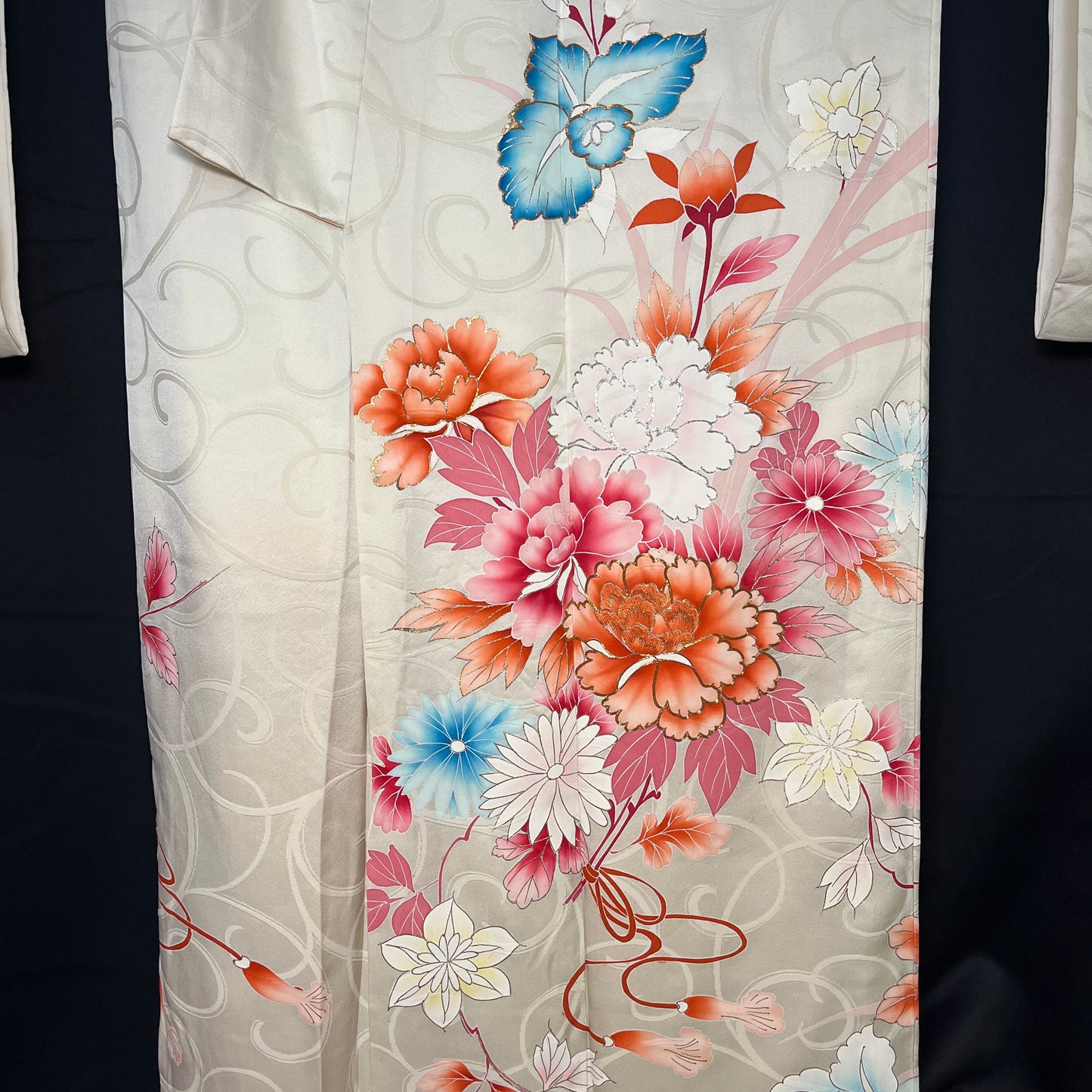 "Delicate Desire" Vintage Furisode Kimono