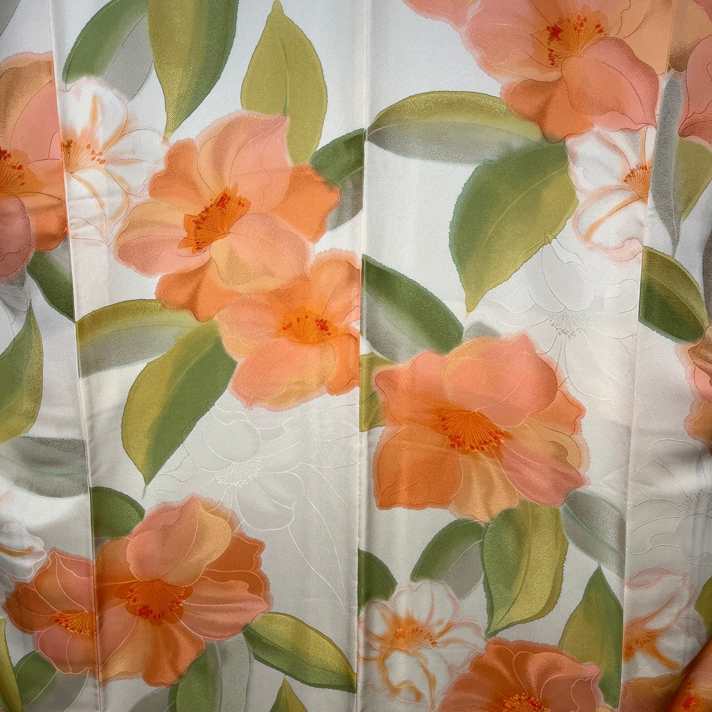 "Tropical Blooms" Vintage  Kimono