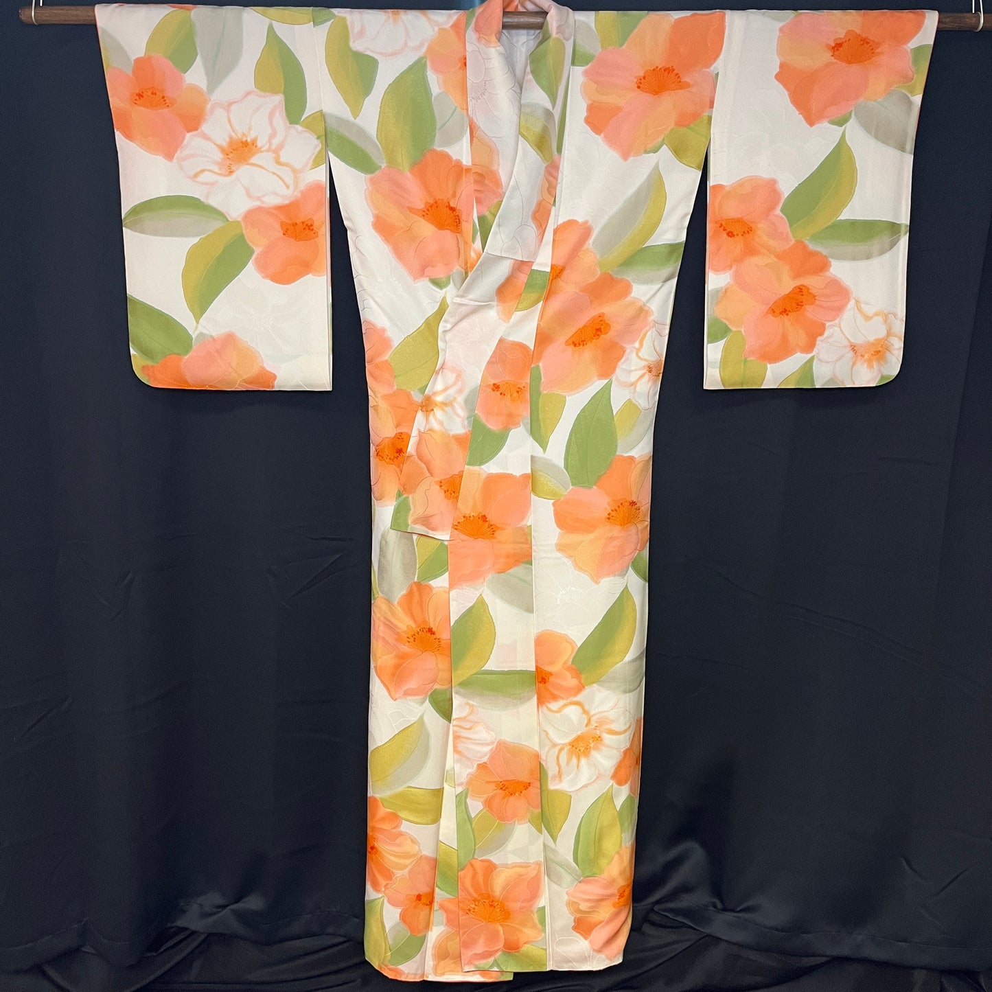 "Tropical Blooms" Vintage  Kimono