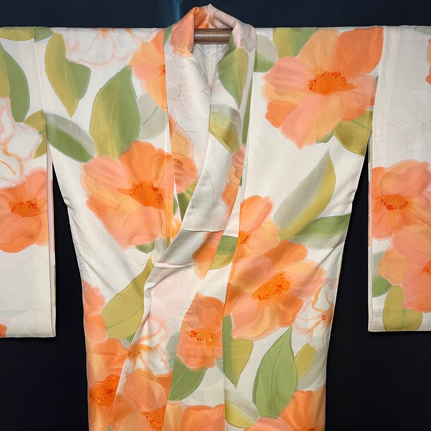 "Tropical Blooms" Vintage  Kimono