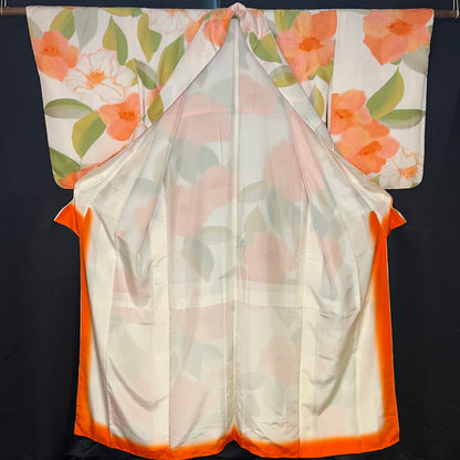 "Tropical Blooms" Vintage  Kimono