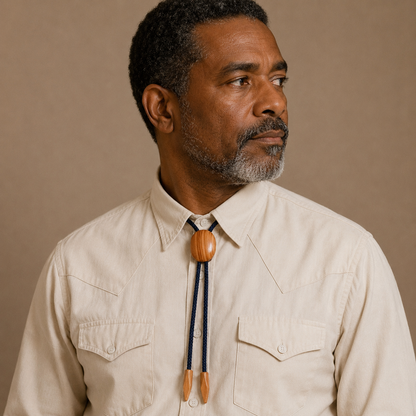 "Honey Grain" Vintage Bolo Tie