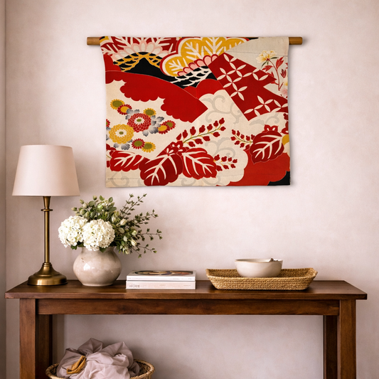 "Heritage Bloom" Japanique Tapestry