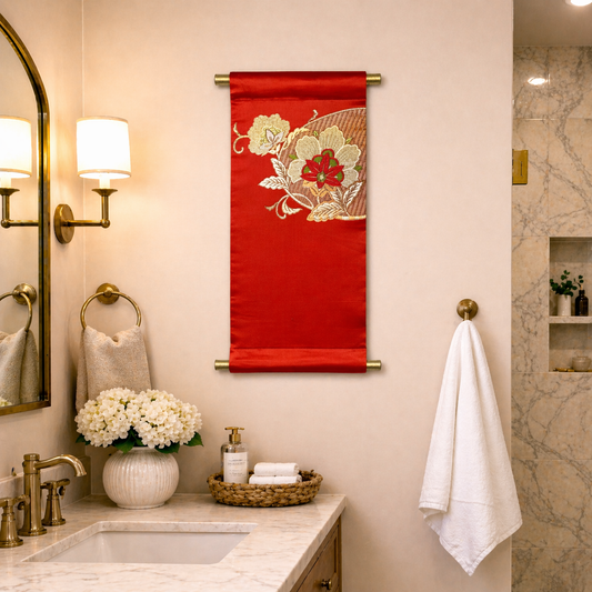 "Ember Blossom" Japanique Tapestry