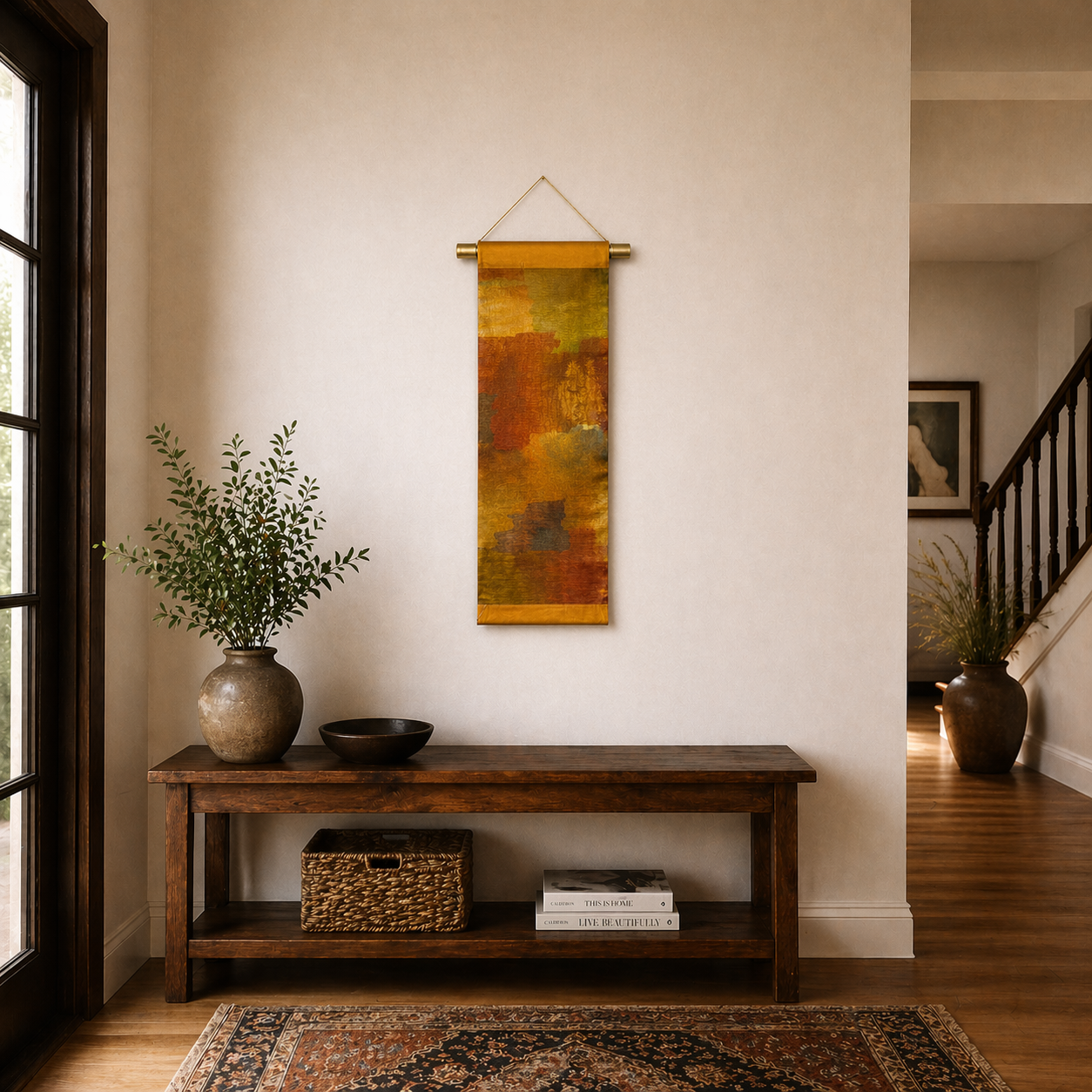 "Sunset Layers" Japanique Tapestry